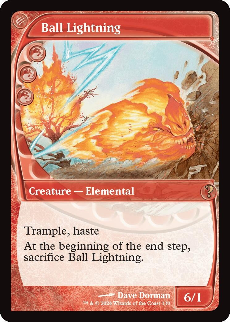 Image for Ball Lightning (Future Sight) (130) - Magic: The Gathering
