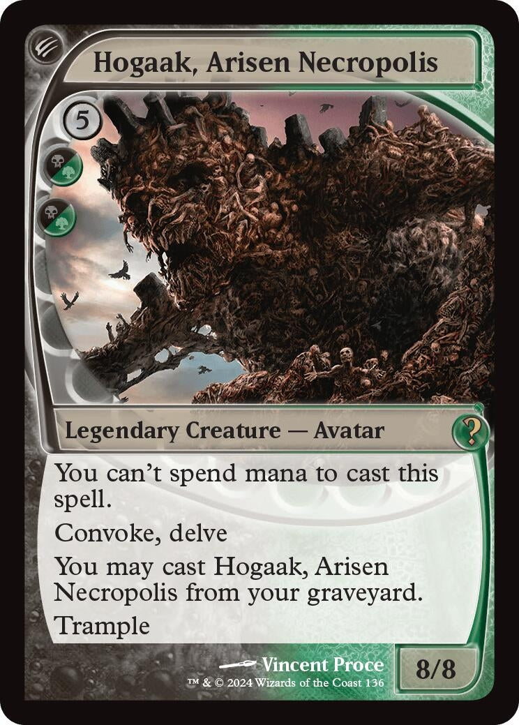 Image for Hogaak, Arisen Necropolis (Future Sight) (136) - Magic: The Gathering