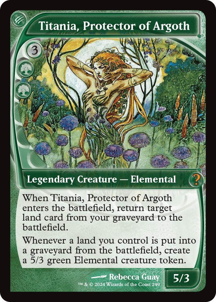 Image for Titania, Protector of Argoth (Future Sight) (249) - Magic: The Gathering