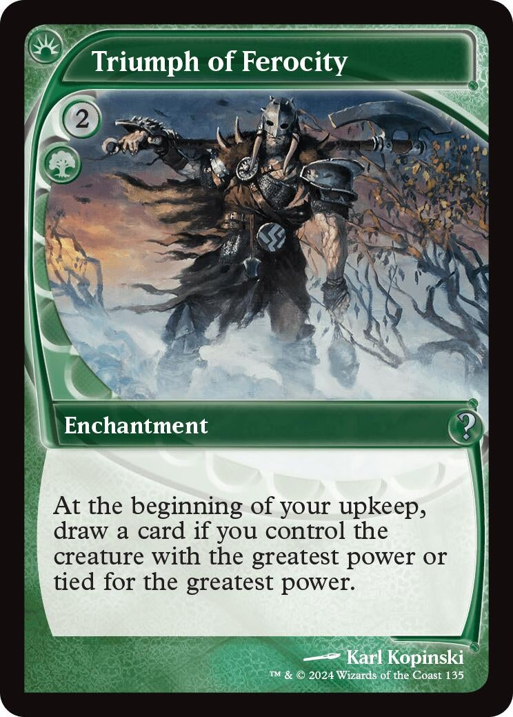Image for Triumph of Ferocity (Future Sight) (135) - Magic: The Gathering