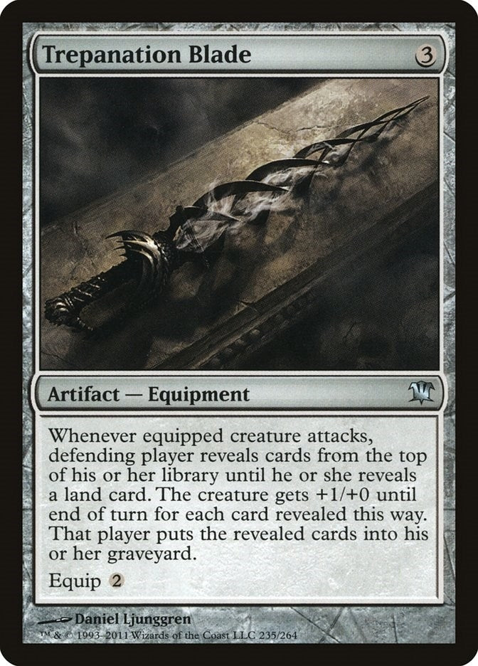 Image for Trepanation Blade (235) - Magic: The Gathering