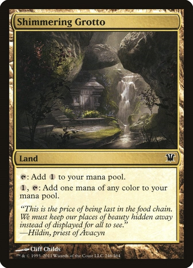 Image for Shimmering Grotto (246) - Magic: The Gathering