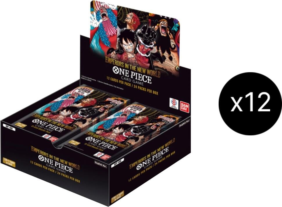 Image for Emperors in the New World - Booster Box Case - One Piece Card Game
