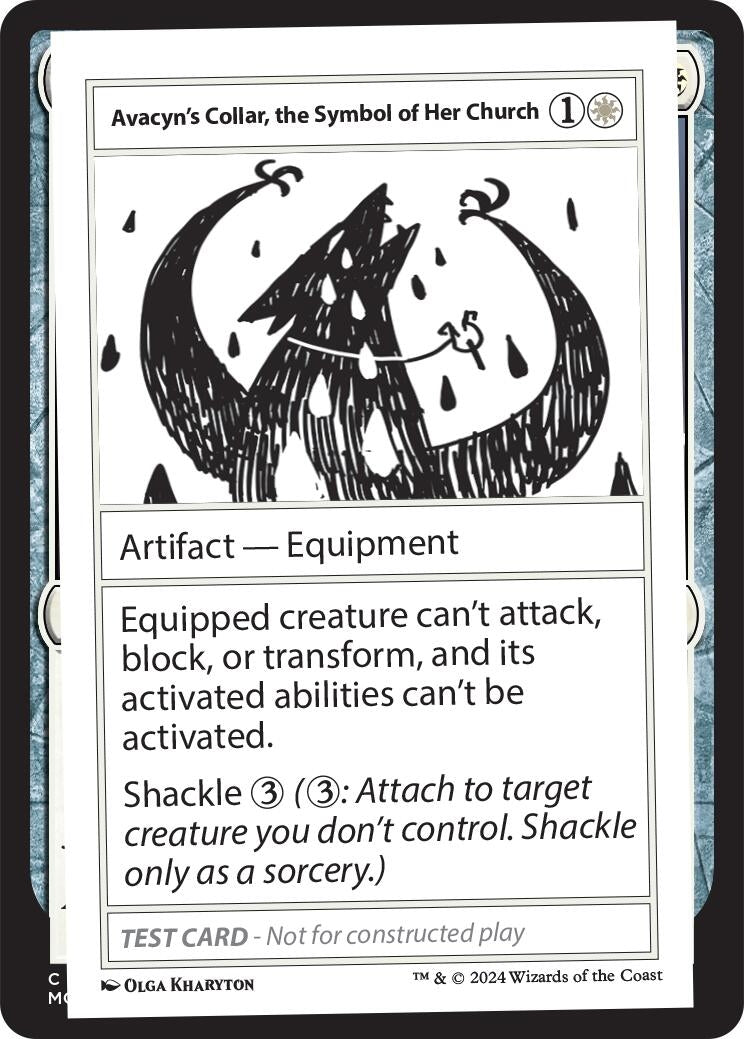 Image for Avacyn's Collar, the Symbol of Her Church - Magic: The Gathering