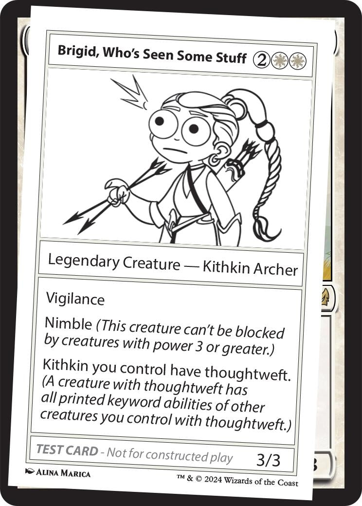 Image for Brigid, Who's Seen Some Stuff - Magic: The Gathering