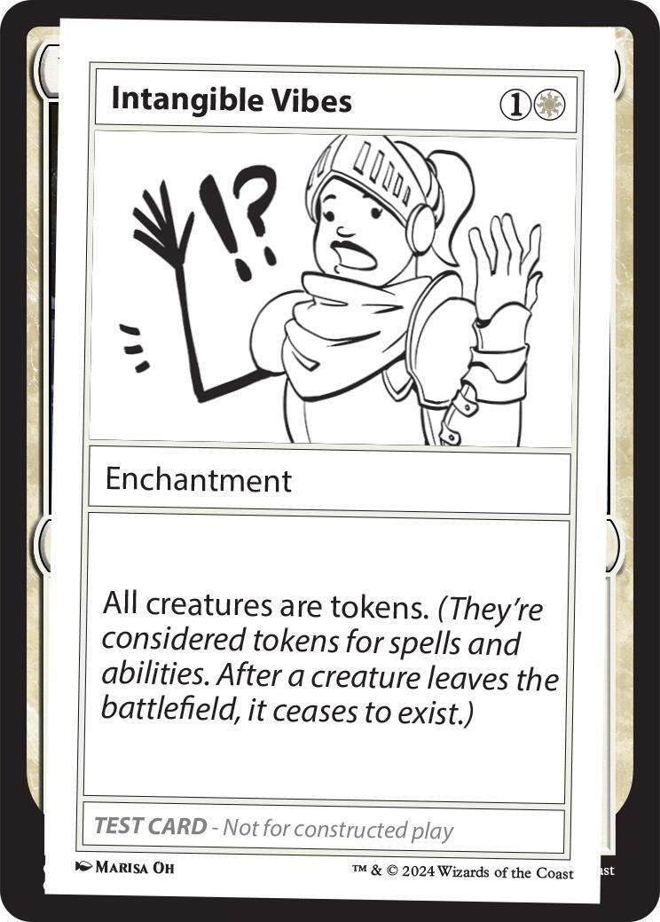 Image for Intangible Vibes - Magic: The Gathering