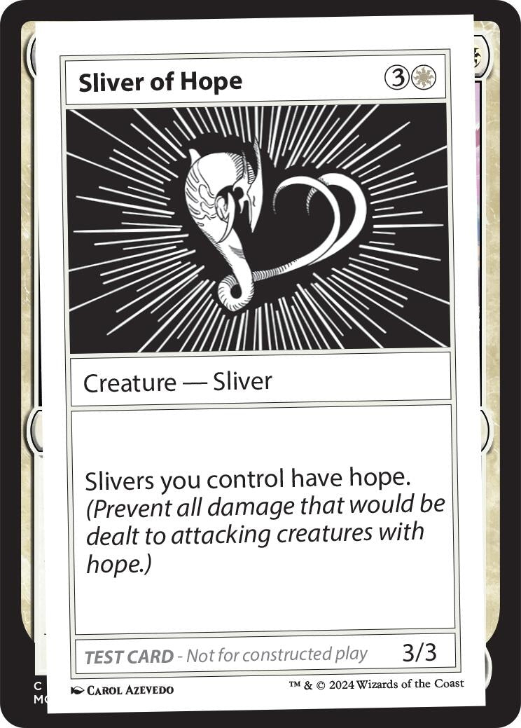 Image for Sliver of Hope - Magic: The Gathering