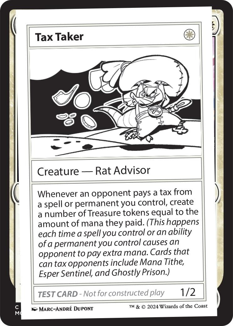 Image for Tax Taker - Magic: The Gathering