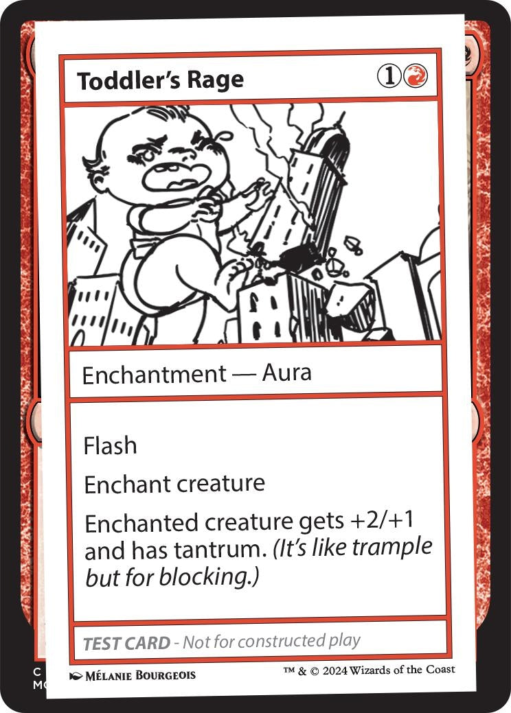 Image for Toddler's Rage - Magic: The Gathering