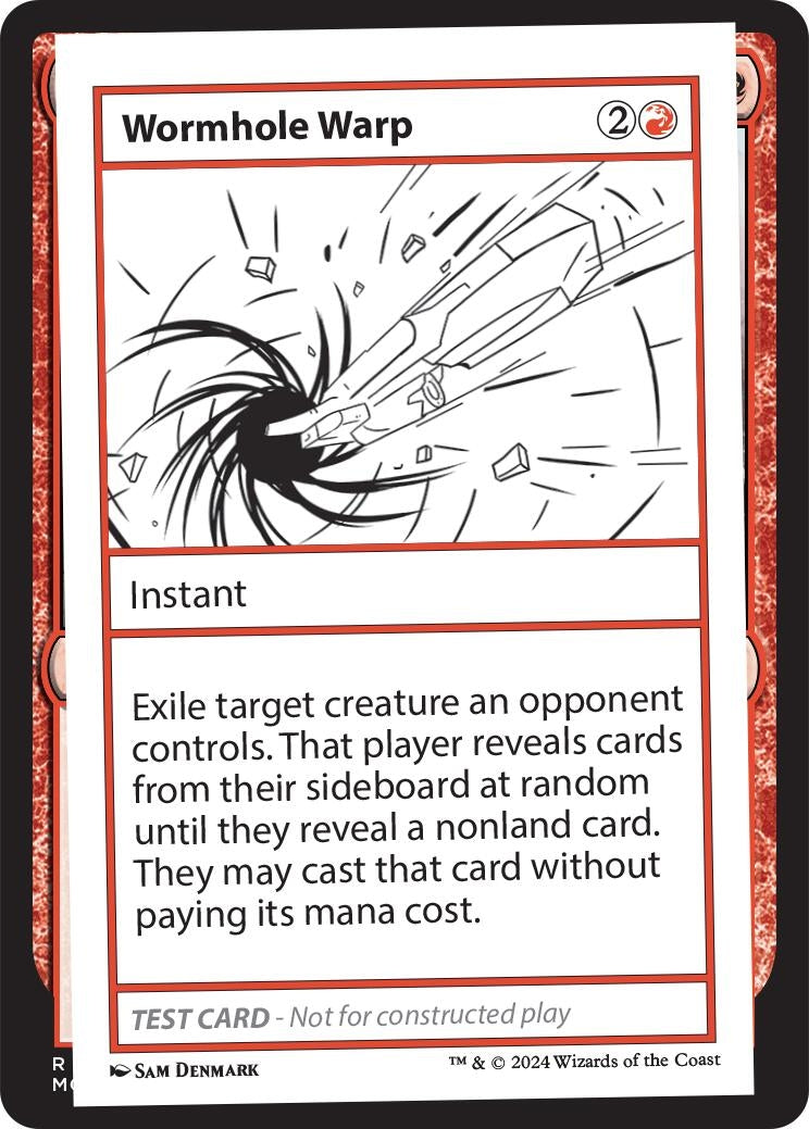 Image for Wormhole Warp - Magic: The Gathering