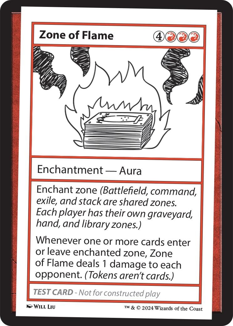 Image for Zone of Flame - Magic: The Gathering