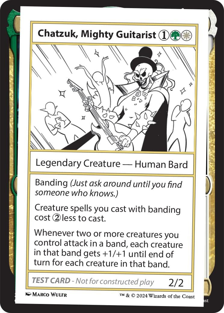 Image for Chatzuk, Mighty Guitarist - Magic: The Gathering