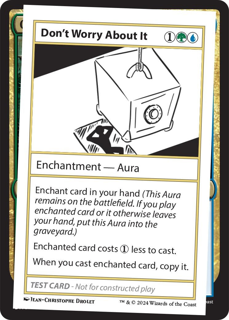 Image for Don't Worry About It - Magic: The Gathering