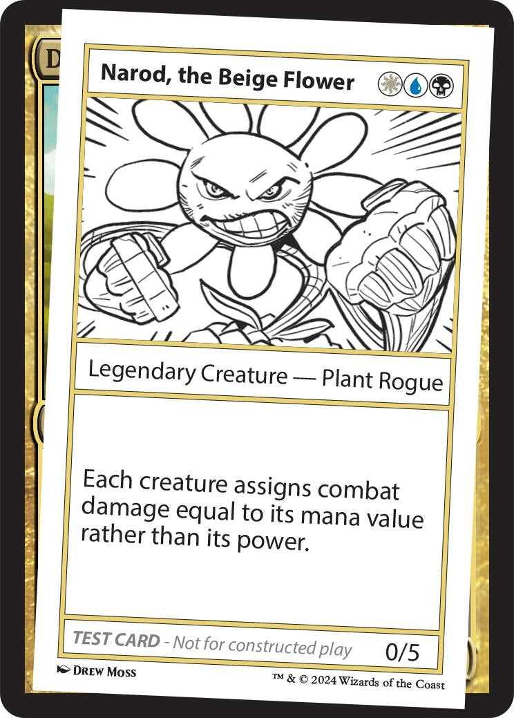 Image for Narod, the Beige Flower - Magic: The Gathering