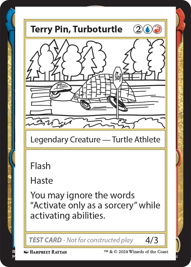 Image for Terry Pin, Turboturtle - Magic: The Gathering