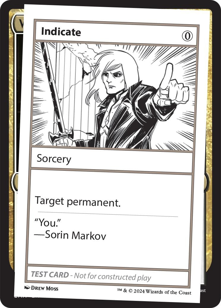 Image for Indicate - Magic: The Gathering
