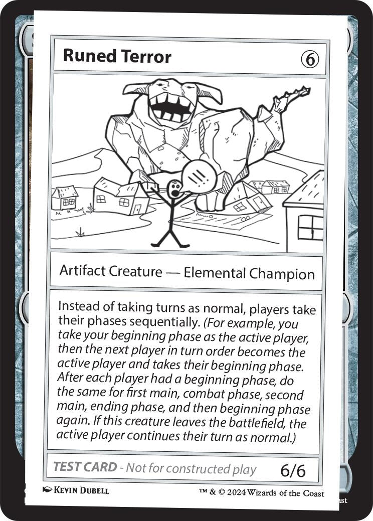 Image for Runed Terror - Magic: The Gathering