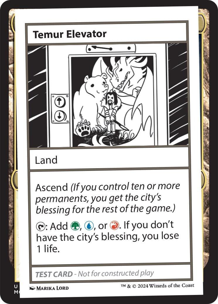 Image for Temur Elevator - Magic: The Gathering
