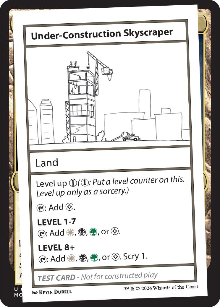 Image for Under-Construction Skyscraper - Magic: The Gathering