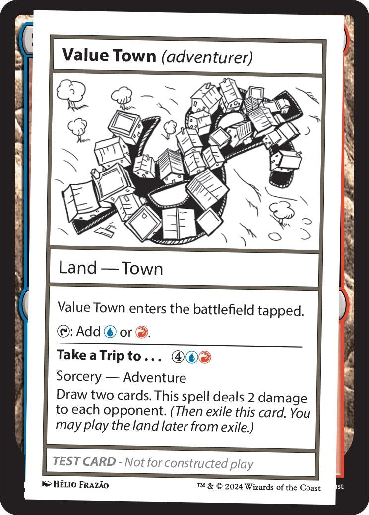 Image for Value Town (adventurer) - Magic: The Gathering