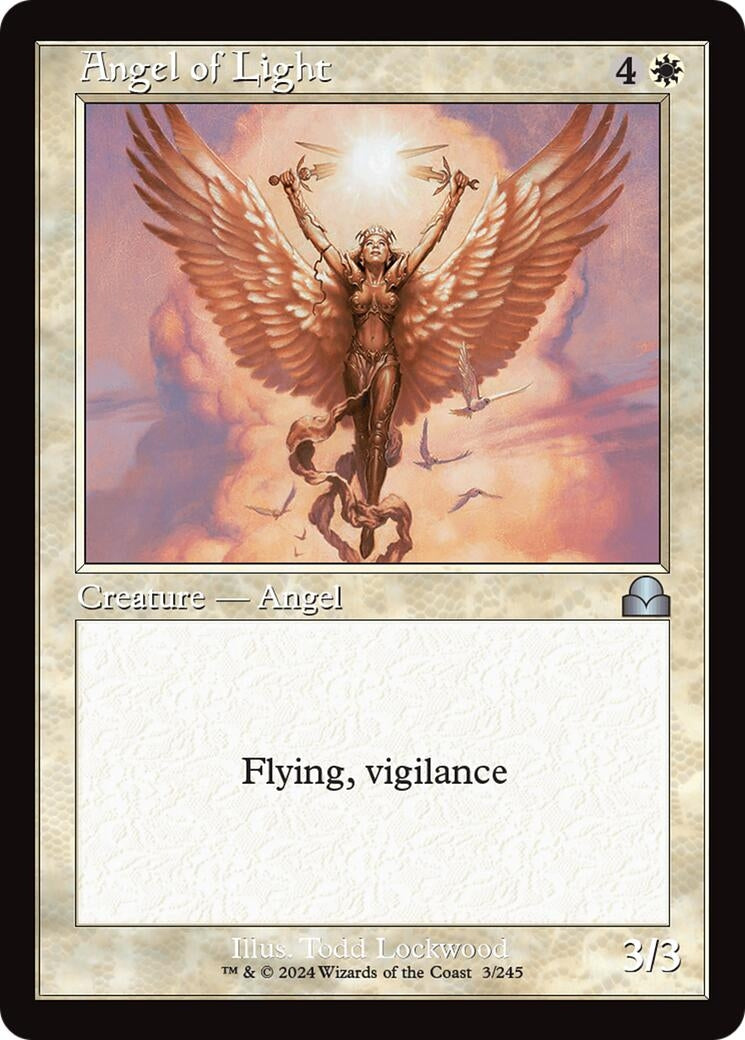 Image for Angel of Light (3/245) (LIST) - Magic: The Gathering