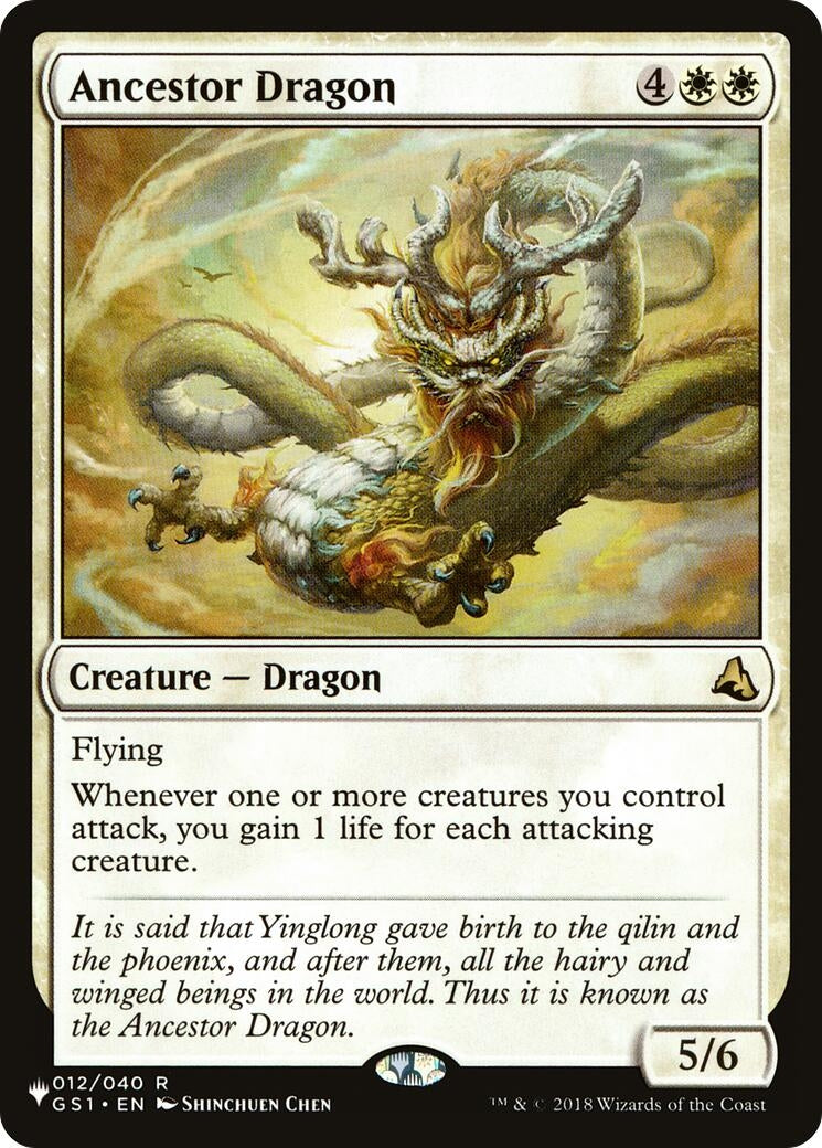 Image for Ancestor Dragon (012/040) (LIST) - Magic: The Gathering