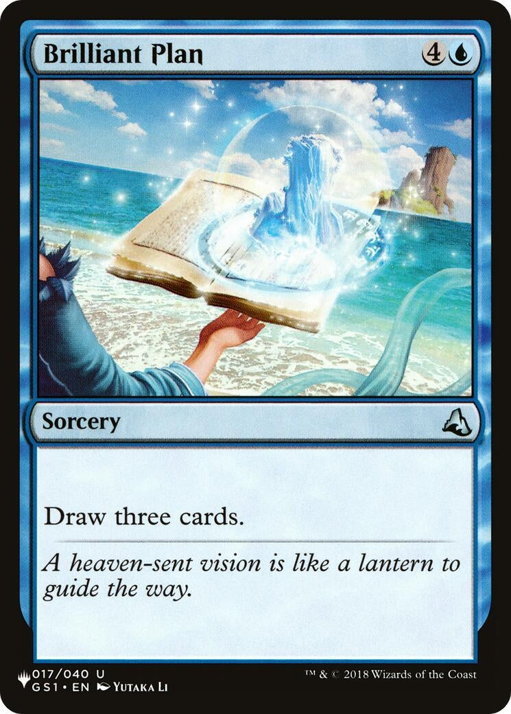 Image for Brilliant Plan (017/040) (LIST) - Magic: The Gathering