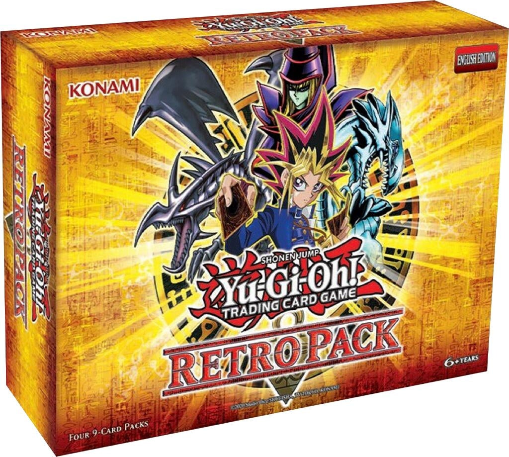 Image for Retro Pack Box (4-Pack) - YuGiOh