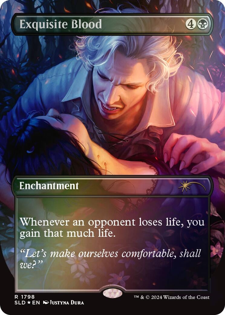 Image for Exquisite Blood (Rainbow Foil) (1798) - Magic: The Gathering