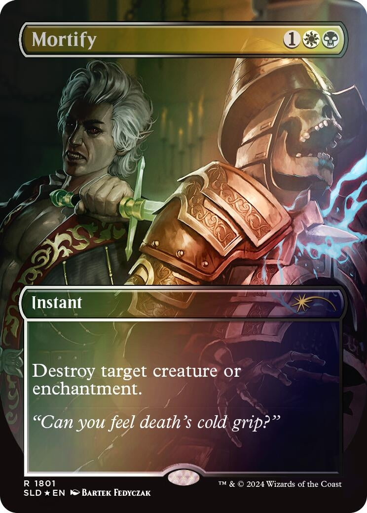 Image for Mortify (Rainbow Foil) (1801) - Magic: The Gathering