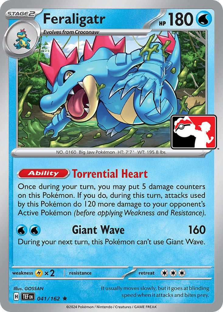 Image for Feraligatr (041/162) - Pokemon