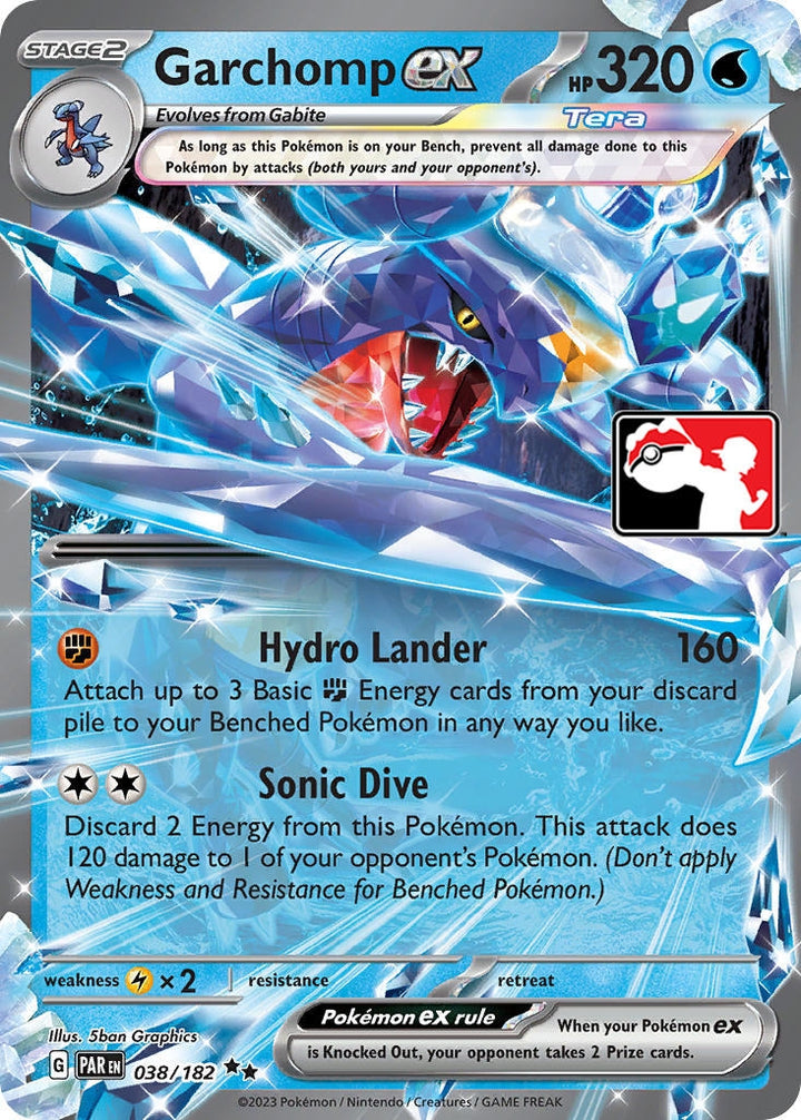 Image for Garchomp ex (038/182) - Pokemon