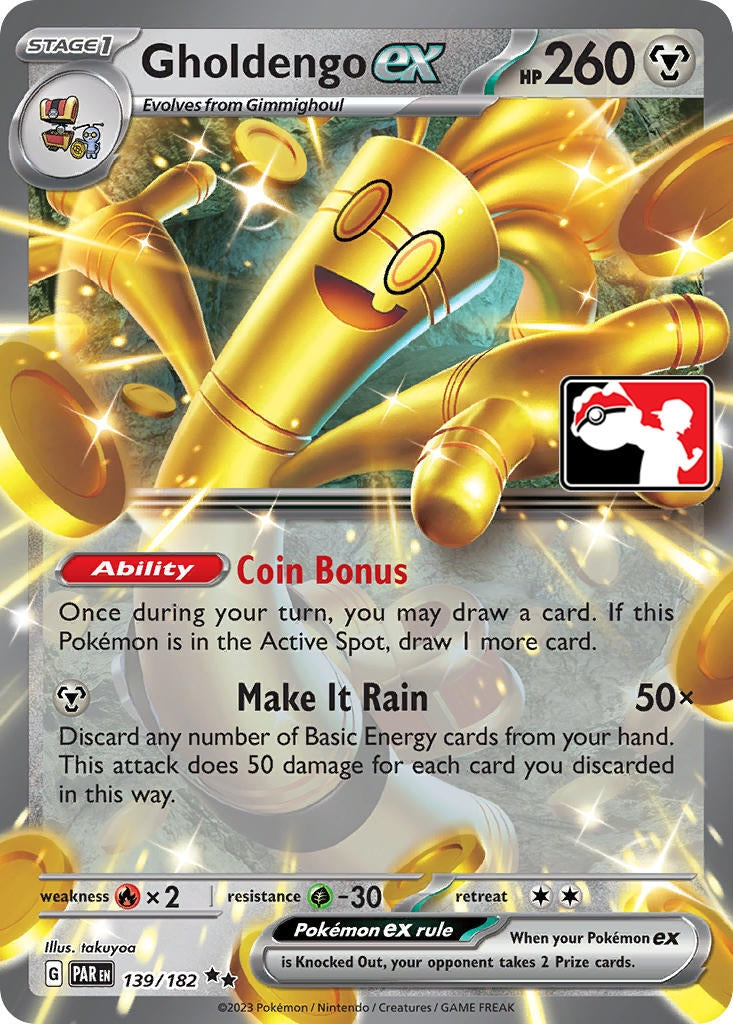 Image for Gholdengo ex (139/182) - Pokemon