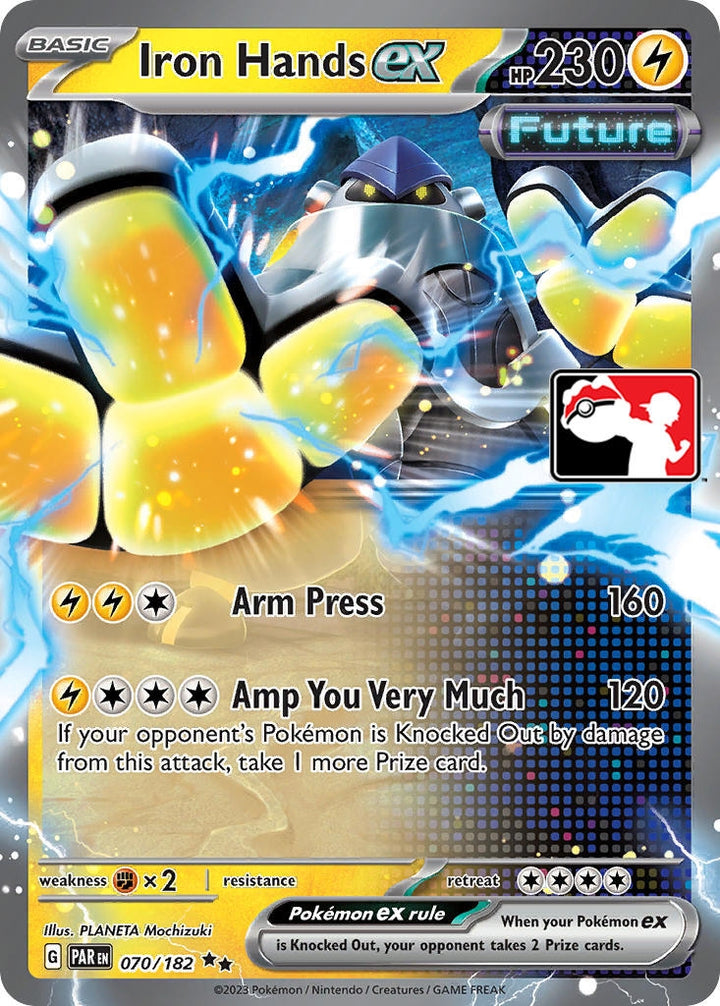 Image for Iron Hands ex (070/182) - Pokemon