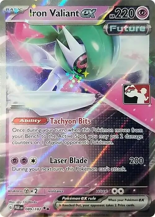 Image for Iron Valiant ex (089/182) - Pokemon