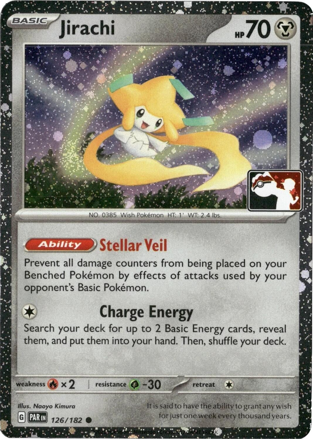 Image for Jirachi - 126/182 (Cosmos Holo) (126/182) - Pokemon