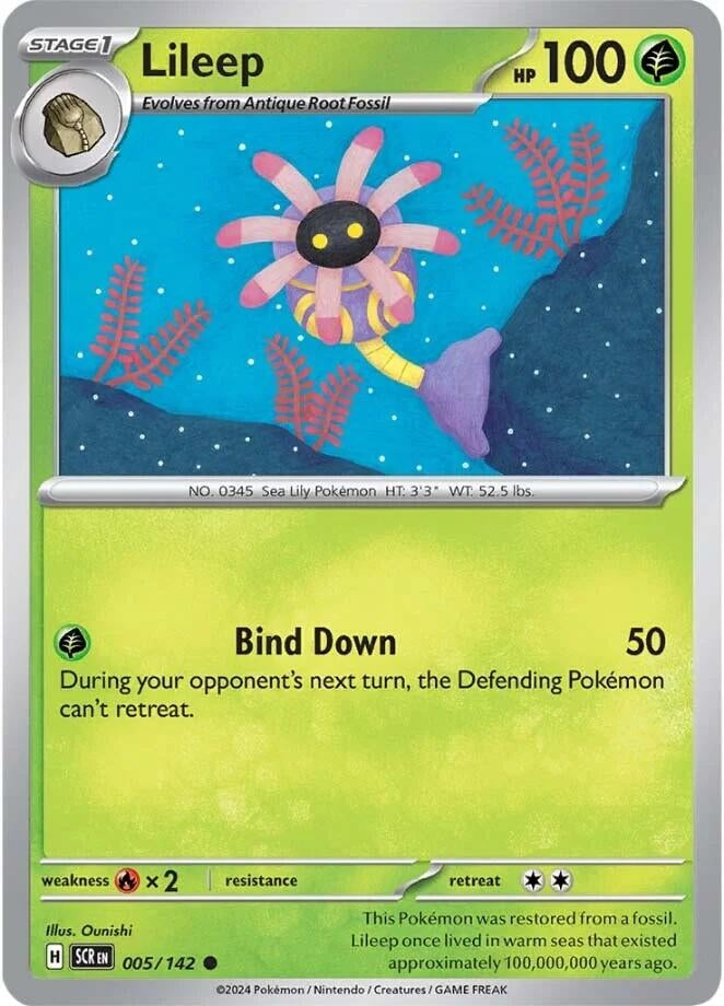 Image for Lileep (005/142) (SCR) - Pokemon