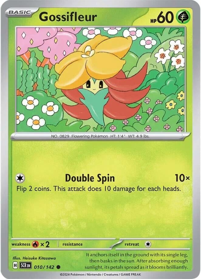 Image for Gossifleur (010/142) (SCR) - Pokemon