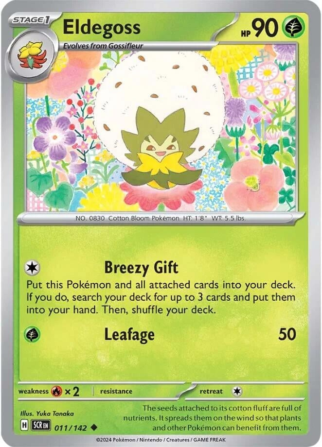 Image for Eldegoss (011/142) (SCR) - Pokemon