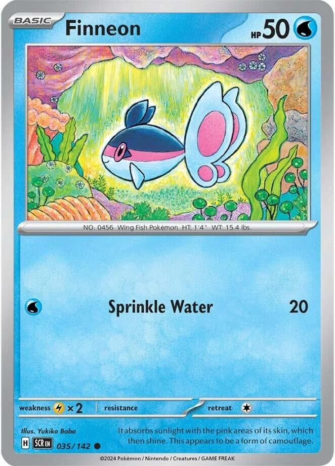 Image for Finneon (035/142) (SCR) - Pokemon
