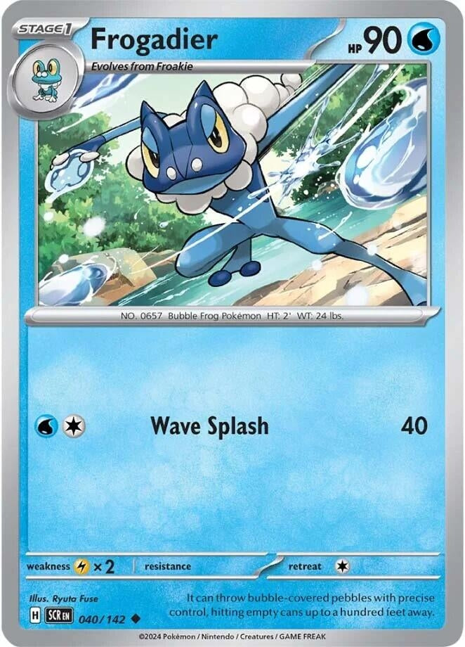 Image for Frogadier (040/142) (SCR) - Pokemon