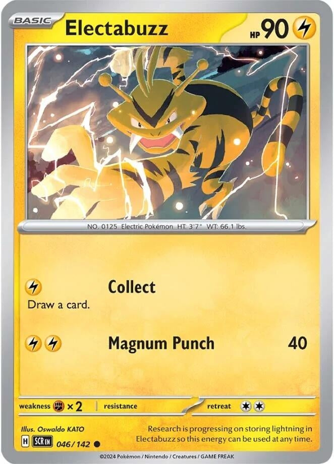 Image for Electabuzz (046/142) (SCR) - Pokemon