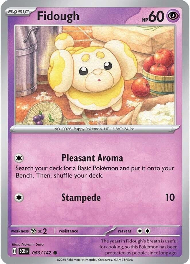 Image for Fidough (066/142) (SCR) - Pokemon