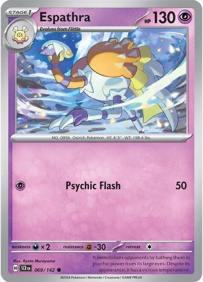 Image for Espathra (069/142) (SCR) - Pokemon