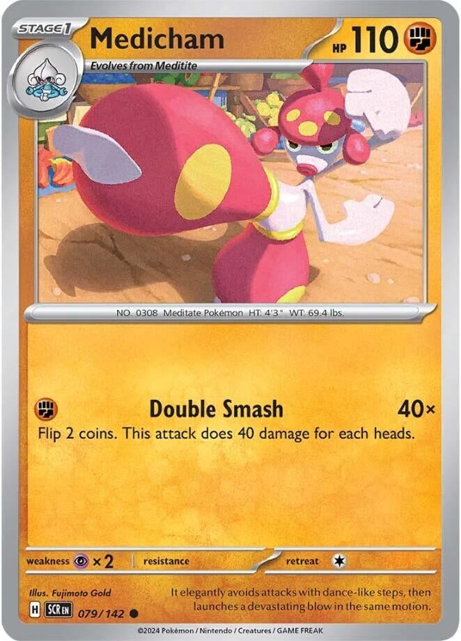 Image for Medicham (079/142) (SCR) - Pokemon