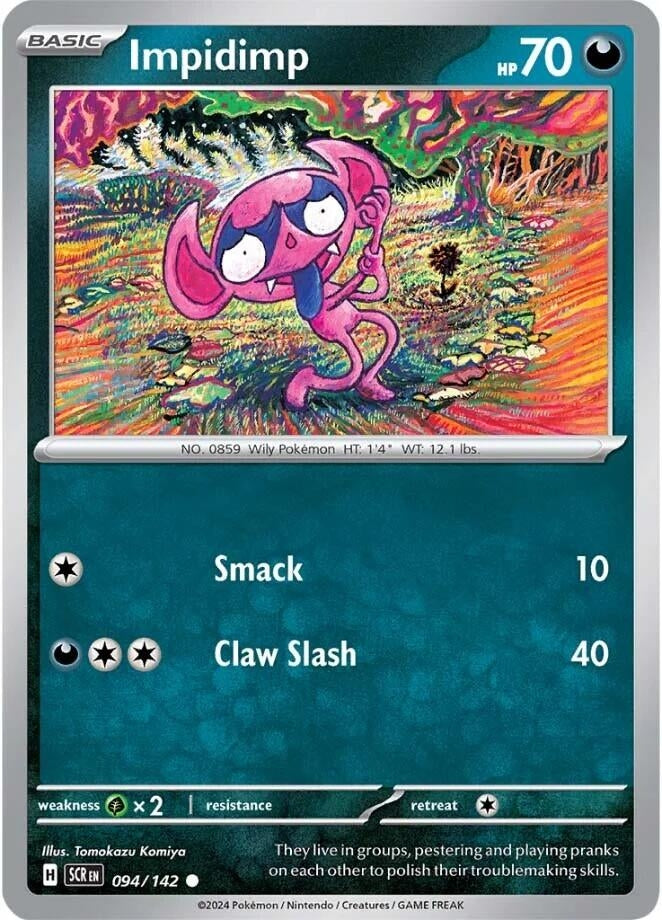 Image for Impidimp (094/142) (SCR) - Pokemon