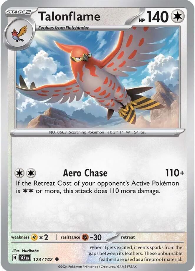 Talonflame (123/142) (SCR)