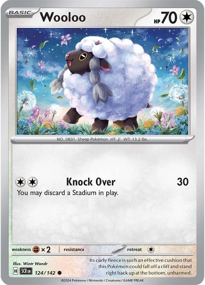 Image for Wooloo (124/142) (SCR) - Pokemon