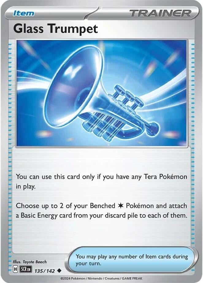 Image for Glass Trumpet (135/142) (SCR) - Pokemon