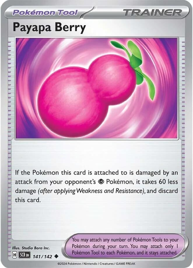 Image for Payapa Berry (141/142) (SCR) - Pokemon